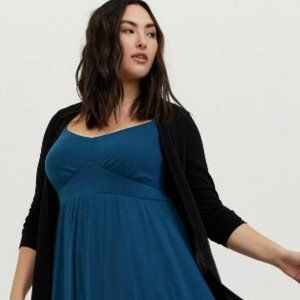 Torrid Blue Maxi Dress Size 2